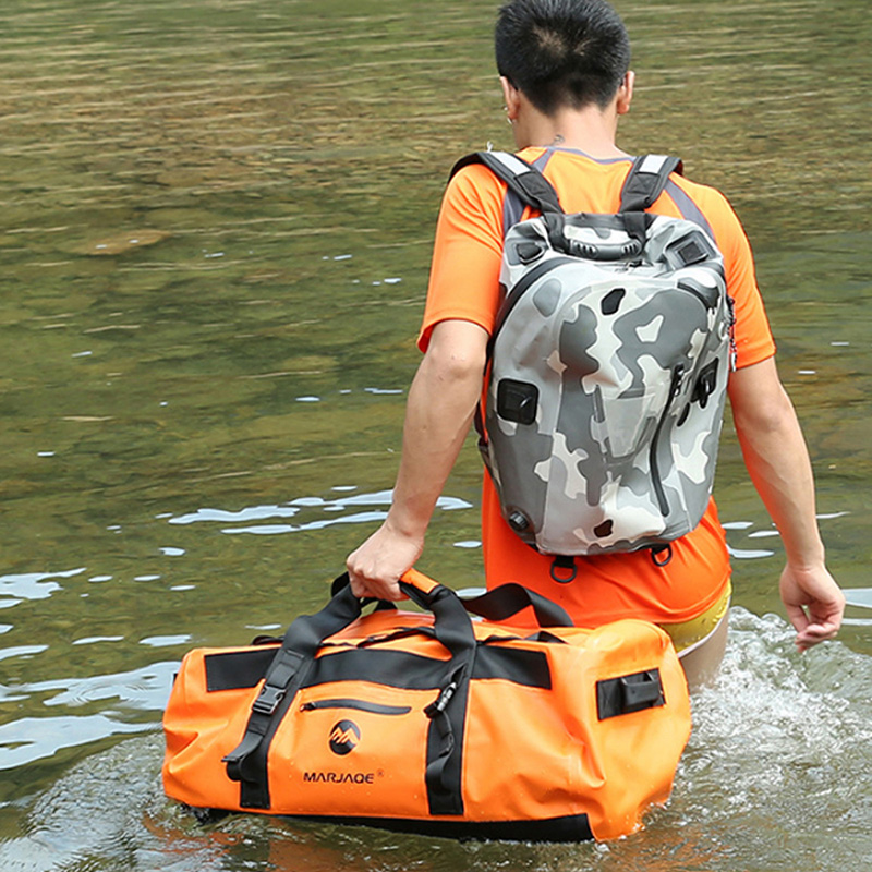 30L 60L 90L เรือคายัคกันน้ำกระ - Fishing Kayak Crate บทวิจารณ์และราคา