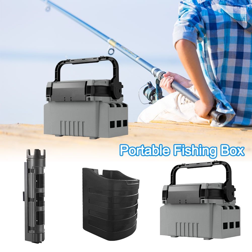 กล่องตกปลาอเนกประสงค์แบบพกพา ค - Fishing Kayak Crate บทวิจารณ์และราคา