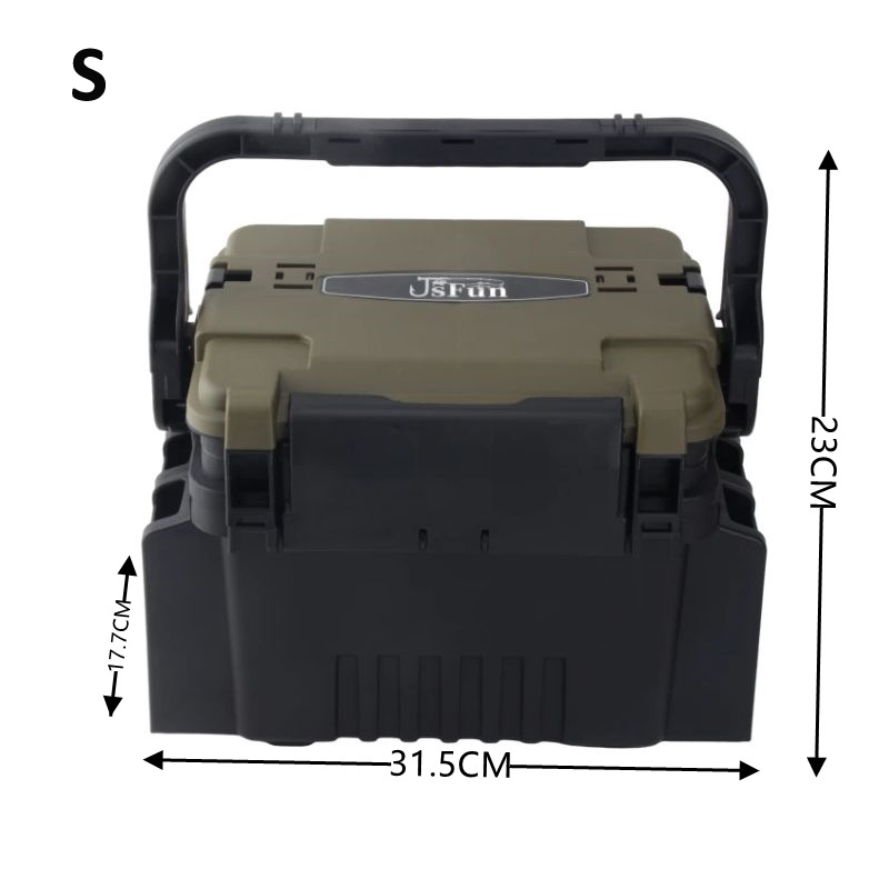 ถังใส่ปลาสดอเนกประสงค์กล่องเก็ - Fishing Kayak Crate บทวิจารณ์และราคา