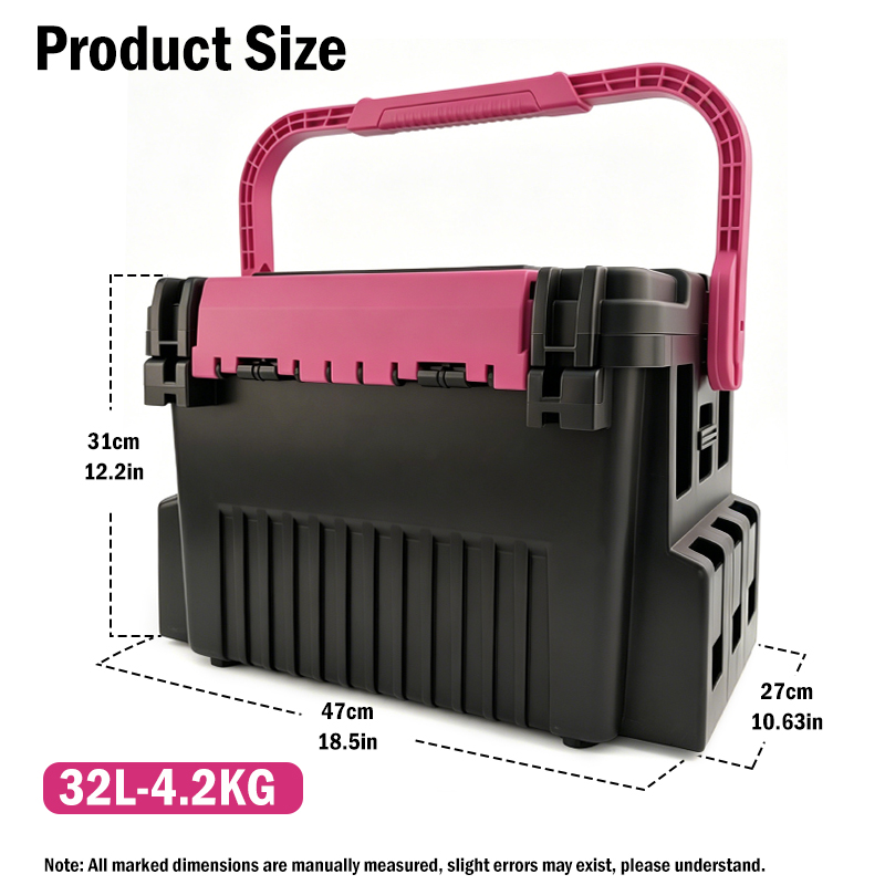 กล่องอุปกรณ์ตกปลาขนาดใหญ่ LEYD - Fishing Kayak Crate บทวิจารณ์และราคา