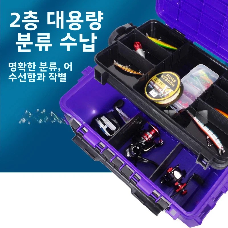 ตกปลาทะเลกล่องเครื่องมืออุปกรณ - Fishing Kayak Crate บทวิจารณ์และราคา