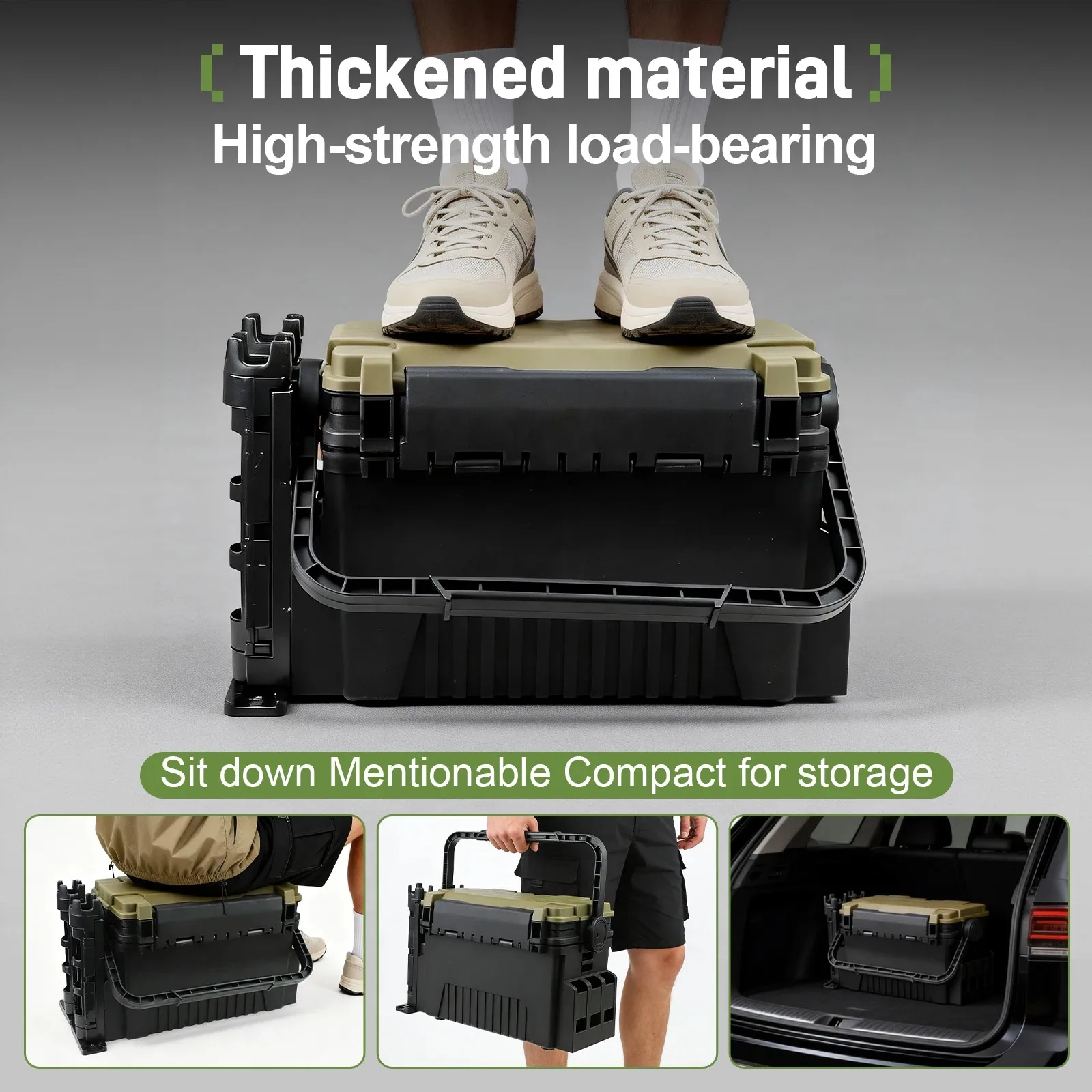 กล่องอุปกรณ์ตกปลาขนาดใหญ่ จุได - Fishing Kayak Crate บทวิจารณ์และราคา